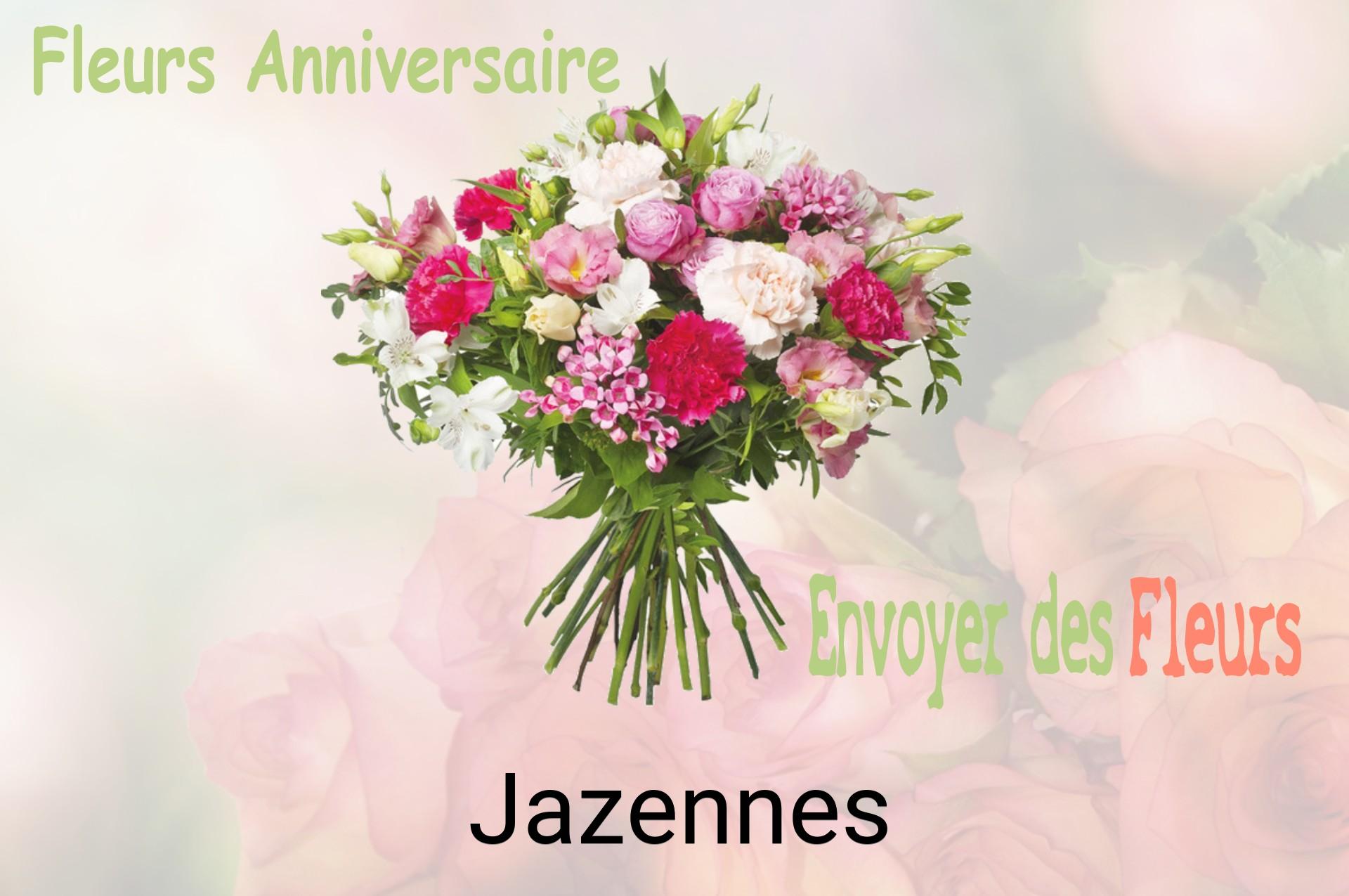 Bouquet de fleurs d’anniversaire livré à Jazennes