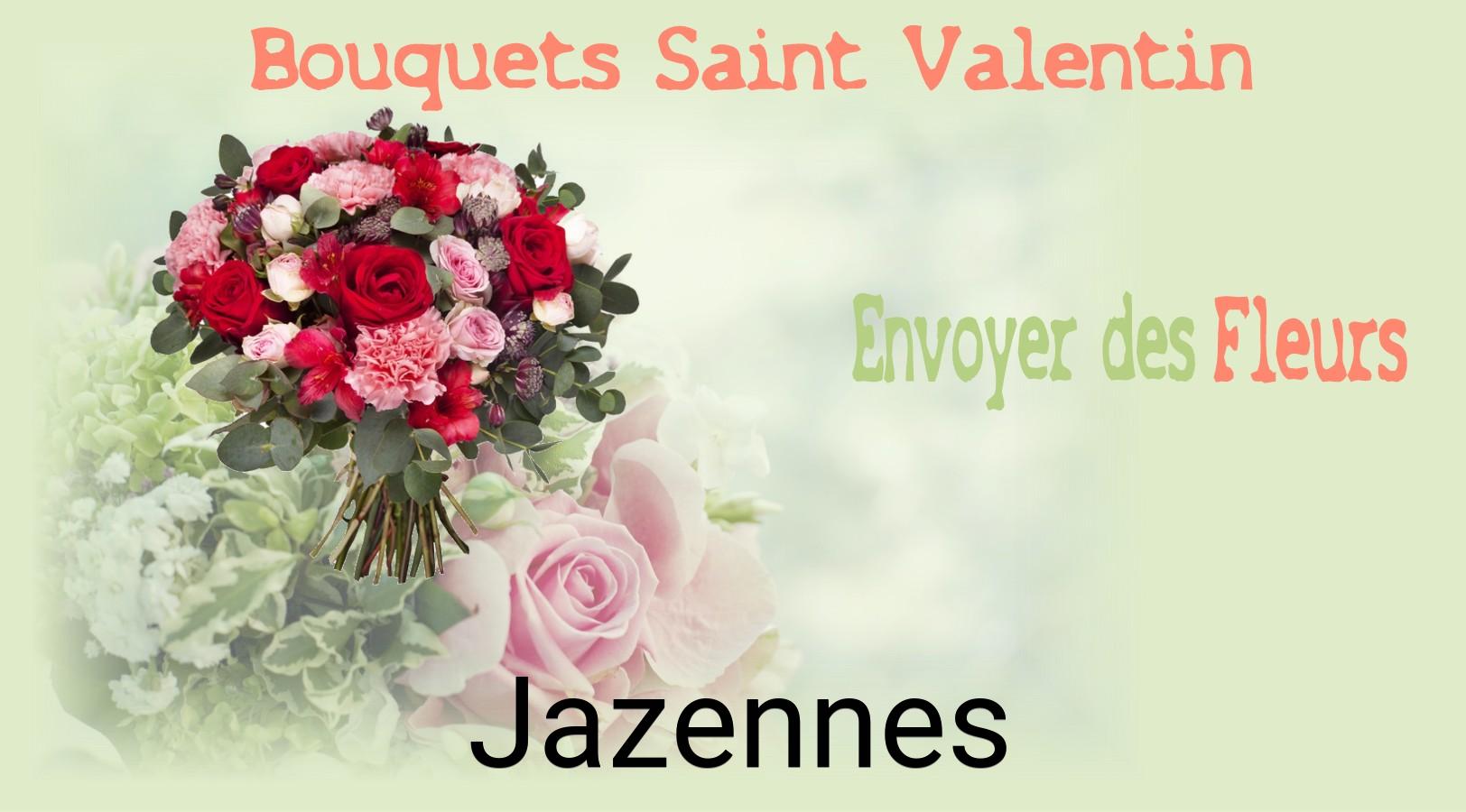 Roses de Saint-Valentin livrées à Jazennes